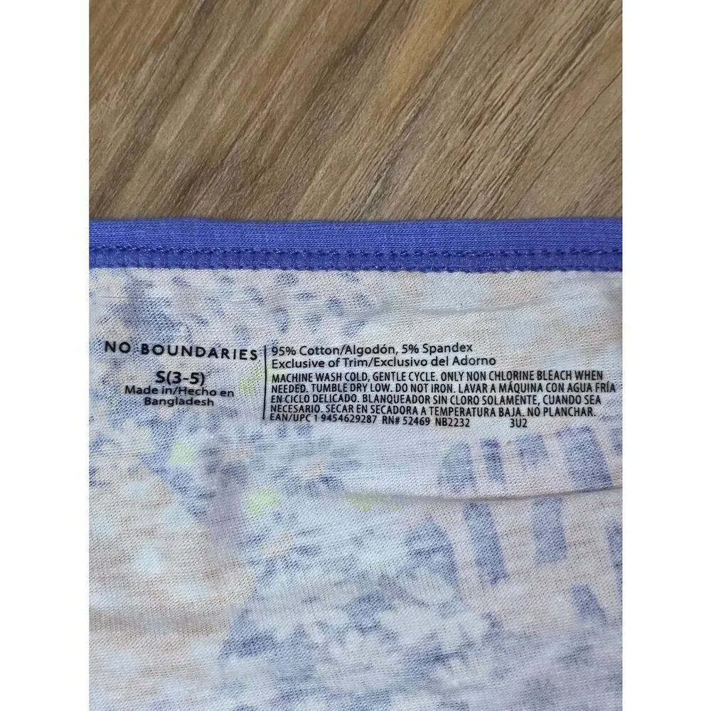 🔺️NWT Peri Mist Floral Patchwork Cotton Cheeky Bikini Panties Small